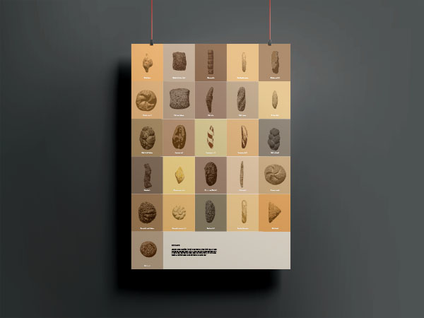 Imageposter about bread for Information Design